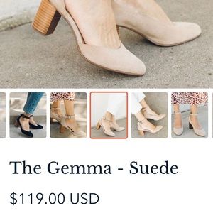 SOLUDOS Gemma suede shoes size 8.5